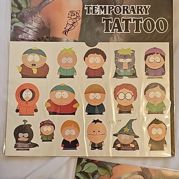 South park temporary tattoos - Picture 2 of 8